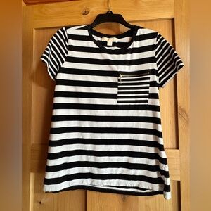 Michael Kors black and white T-shirt